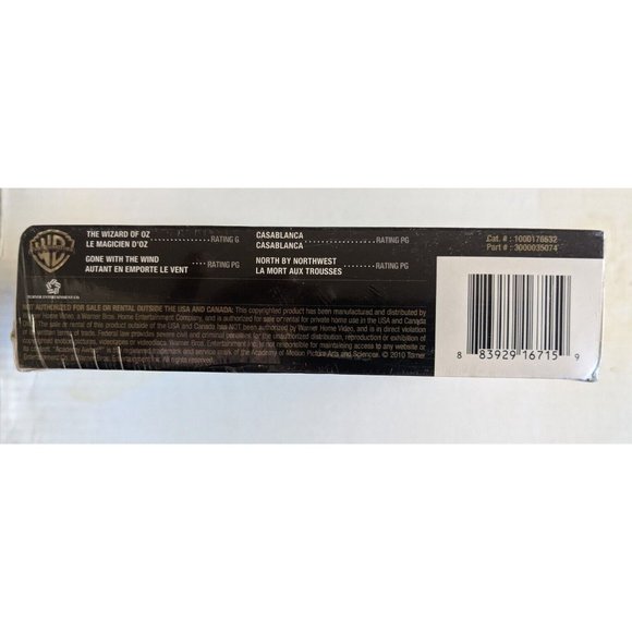 Vintage Classic DVD Movie Collection 4 Movies Warner Bros in Metal Collector Tin - Picture 5 of 8